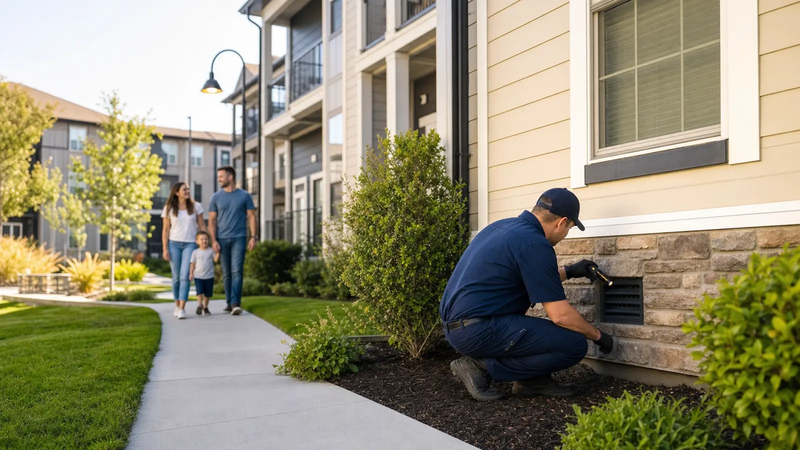 Paladin Pest Solutions condo pest control service scene in the Upstate of South Carolina, image 4