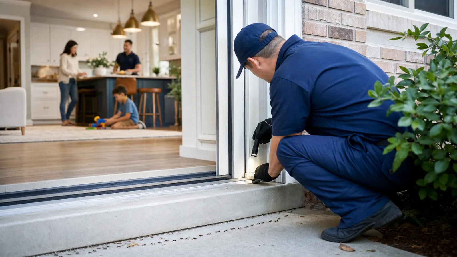 Paladin Pest Solutions apartment complex pest control service scene in the Upstate of South Carolina, image 2
