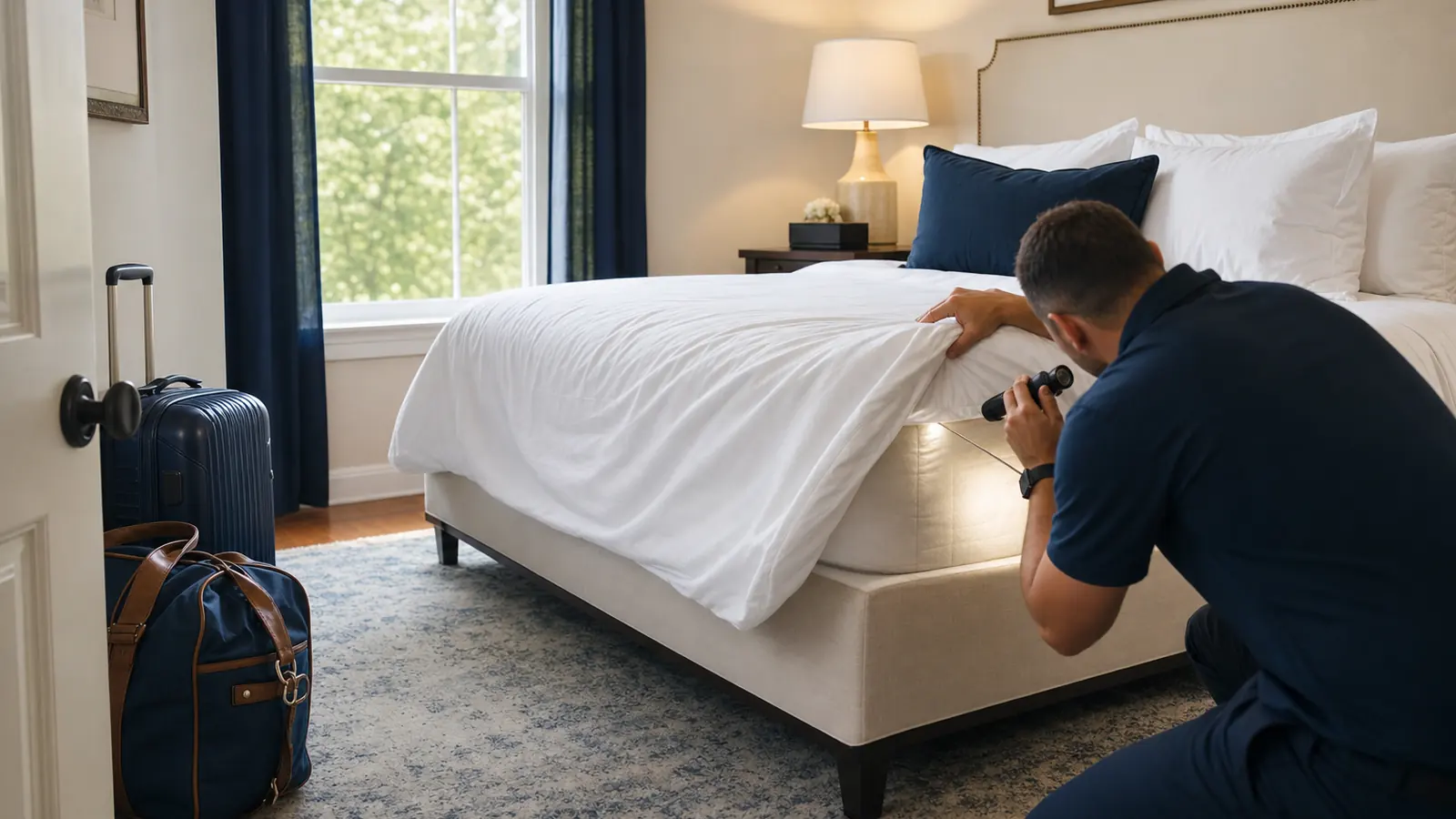 Paladin Pest Solutions bed bugs service scene in the Upstate of South Carolina, image 3