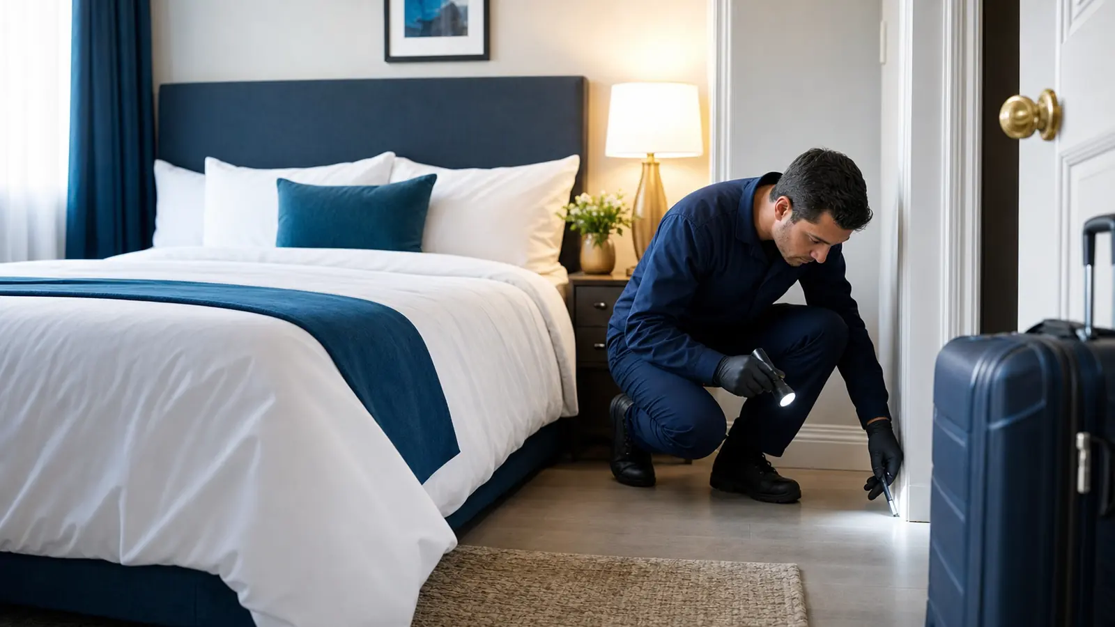 Paladin Pest Solutions bed bugs service scene in the Upstate of South Carolina, image 2