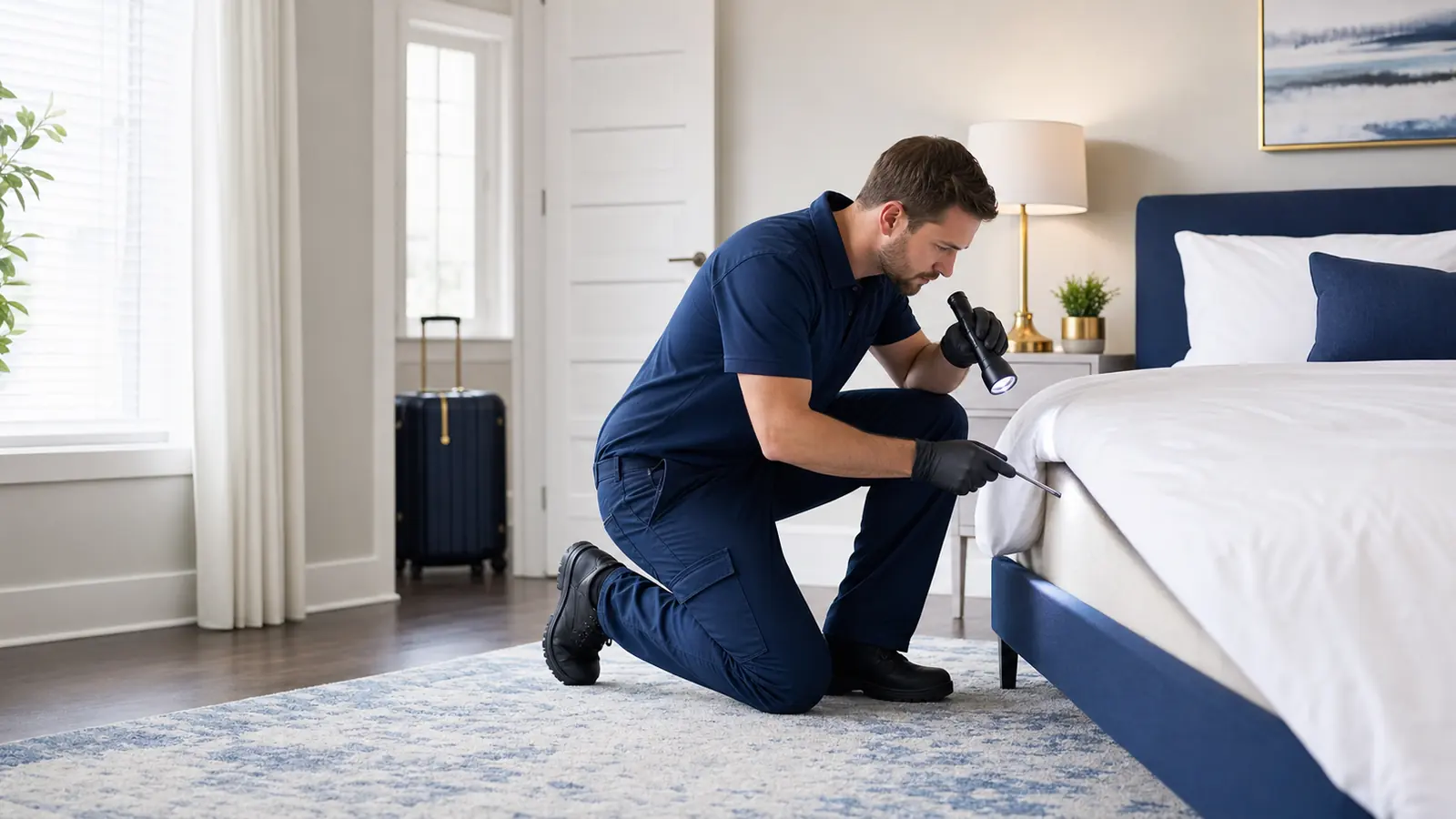 Paladin Pest Solutions bed bugs (inspection) service scene in the Upstate of South Carolina, image 4