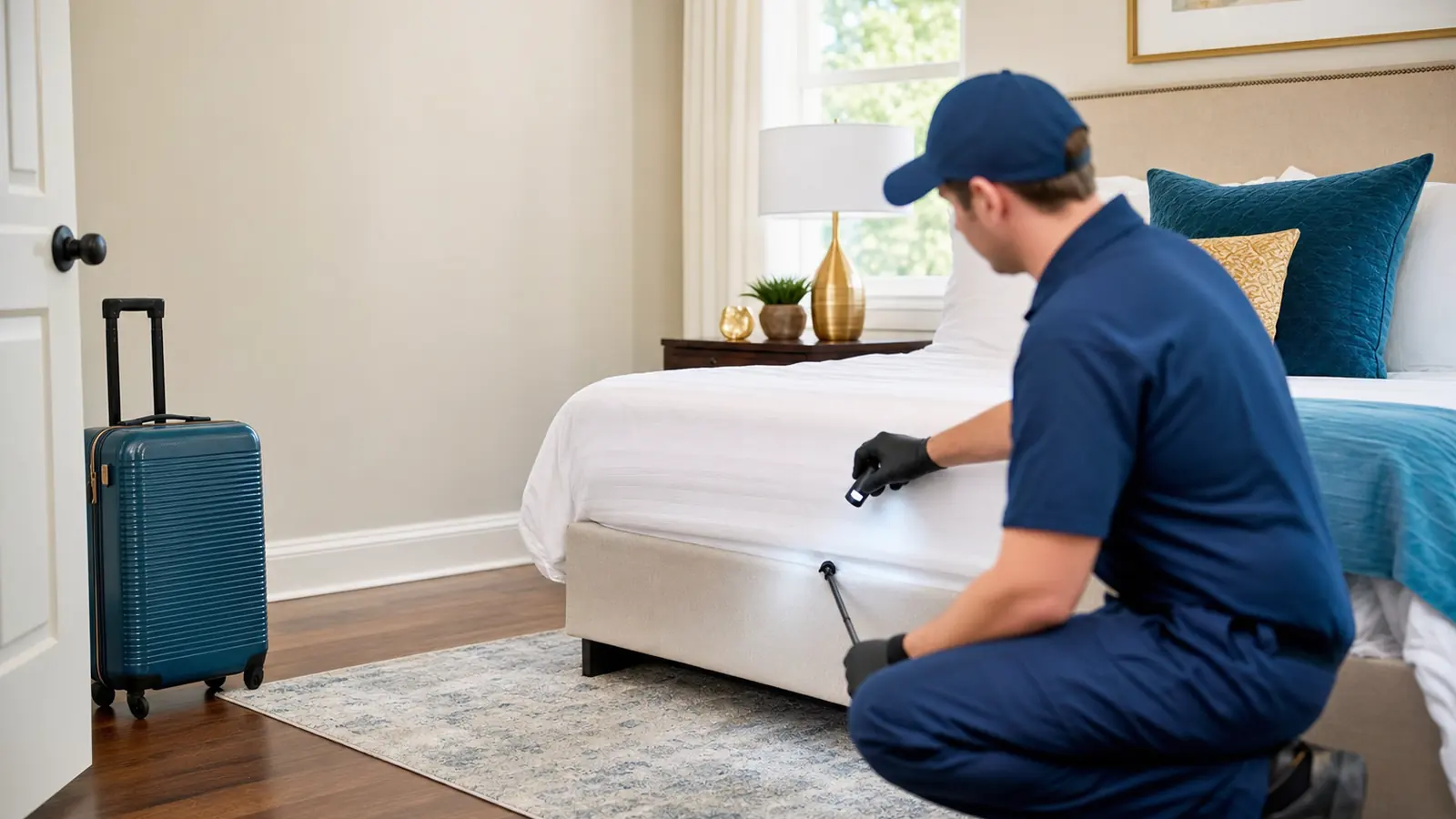 Paladin Pest Solutions bed bugs (inspection) service scene in the Upstate of South Carolina, image 6