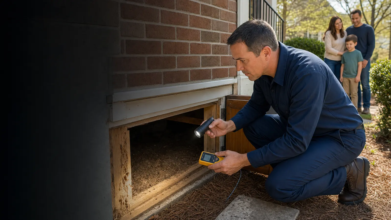 Related Paladin Pest Solutions service: Termite inspection in Roebuck, SC