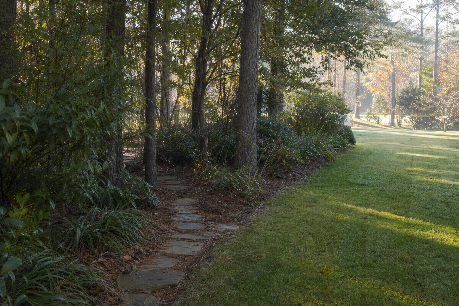 Upstate South Carolina family playing safely in a yard protected from ticks and fleas by Paladin Pest Solutions, image 1
