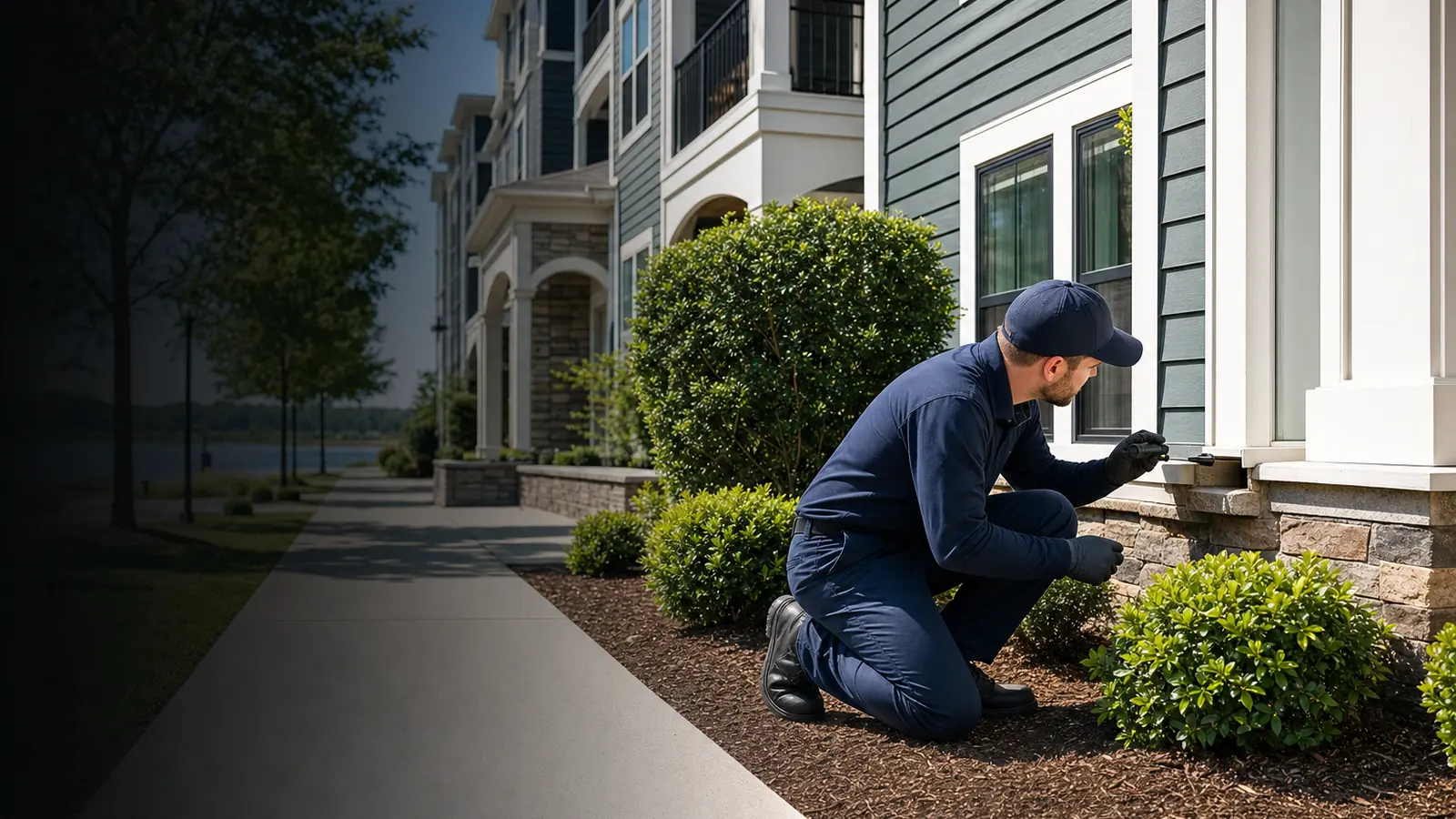 Paladin Pest Solutions apartment complex pest control service scene in the Upstate of South Carolina, image 4
